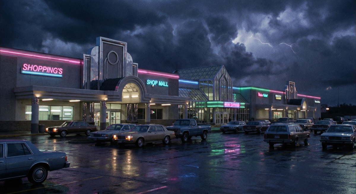 Starcourt Mall exterior